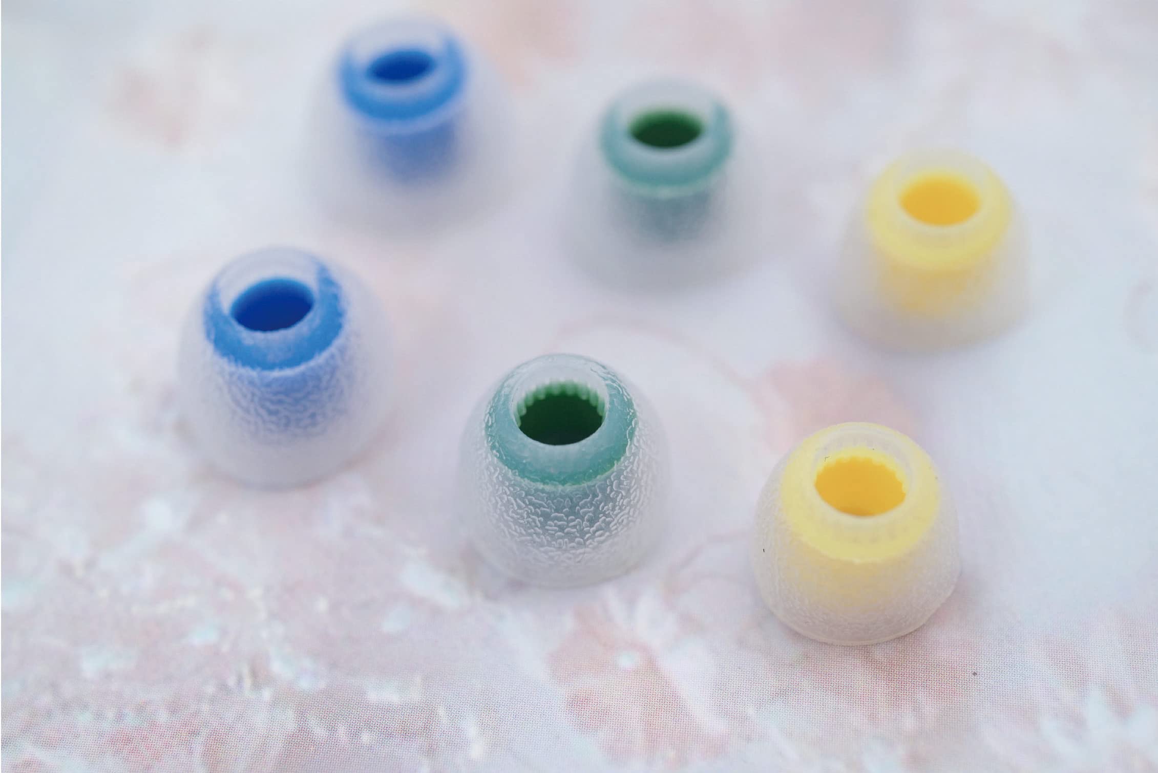 Tang Sancai ear tips designed for broad IEM compatibility.