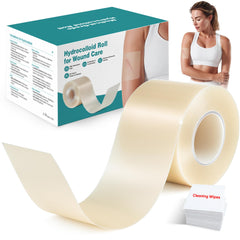 LinToButy Derm Tape hydrocolloid roll cut-to-size for precise wound coverage