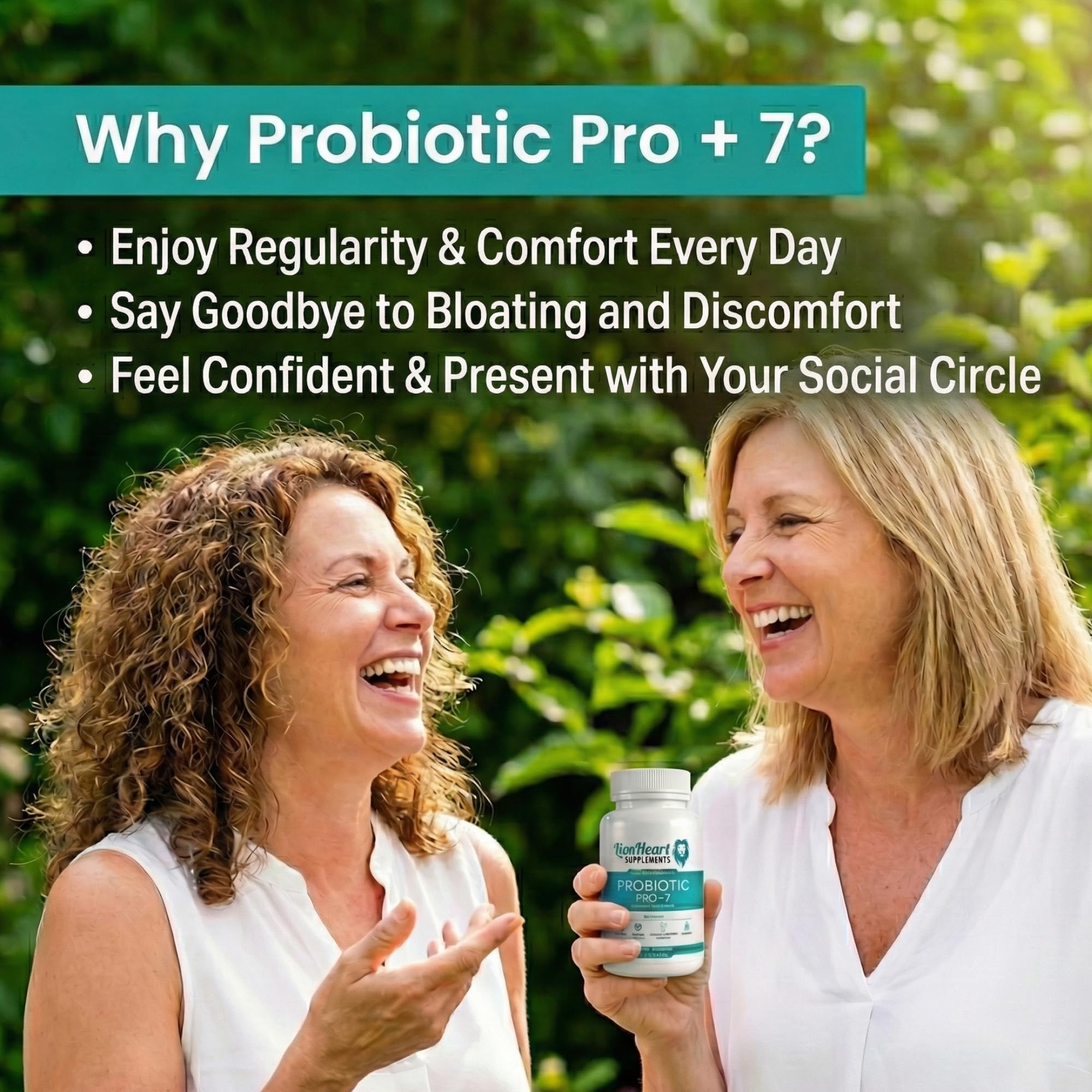 LionHeart Probiotic Pro Plus 7 60 capsules for a full month