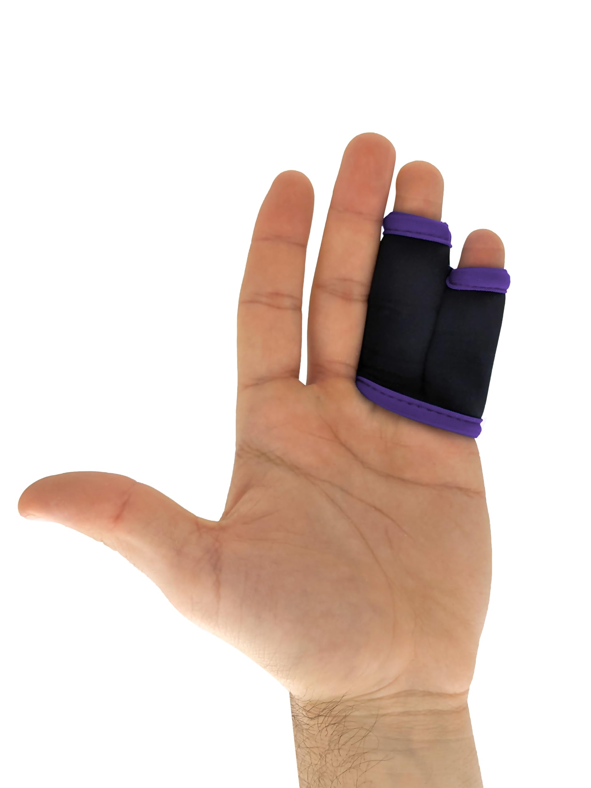 LIONTEK pointer-middle sleeve close-up shows dual finger support