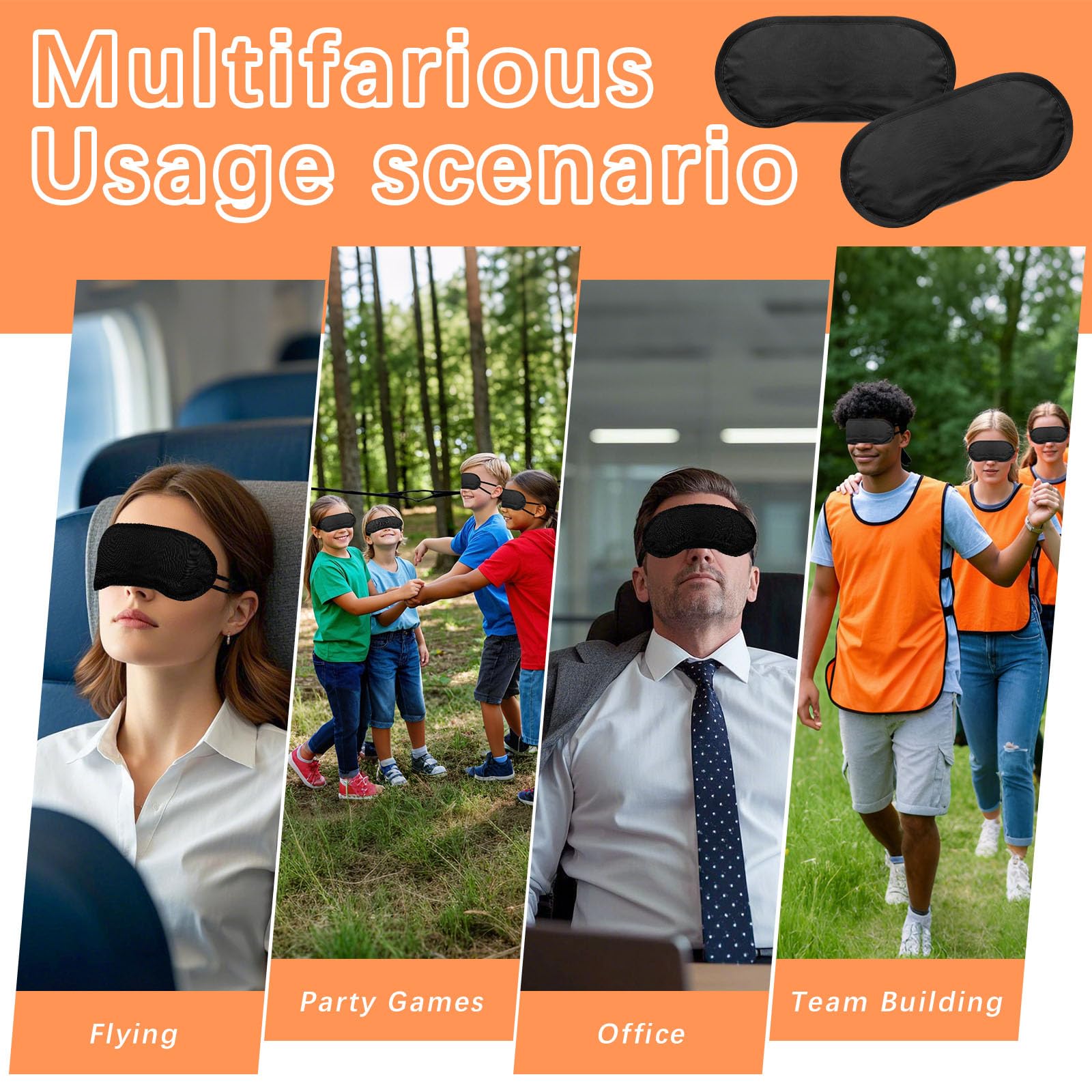 Lipetol lightweight, travel-friendly blindfold for on-the-go rest.