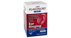 Lipo-Flavonoid Plus inner ear health caplets supporting tinnitus comfort.