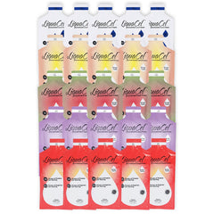 LiquaCel liquid protein pour shows smooth texture ideal for mixing.