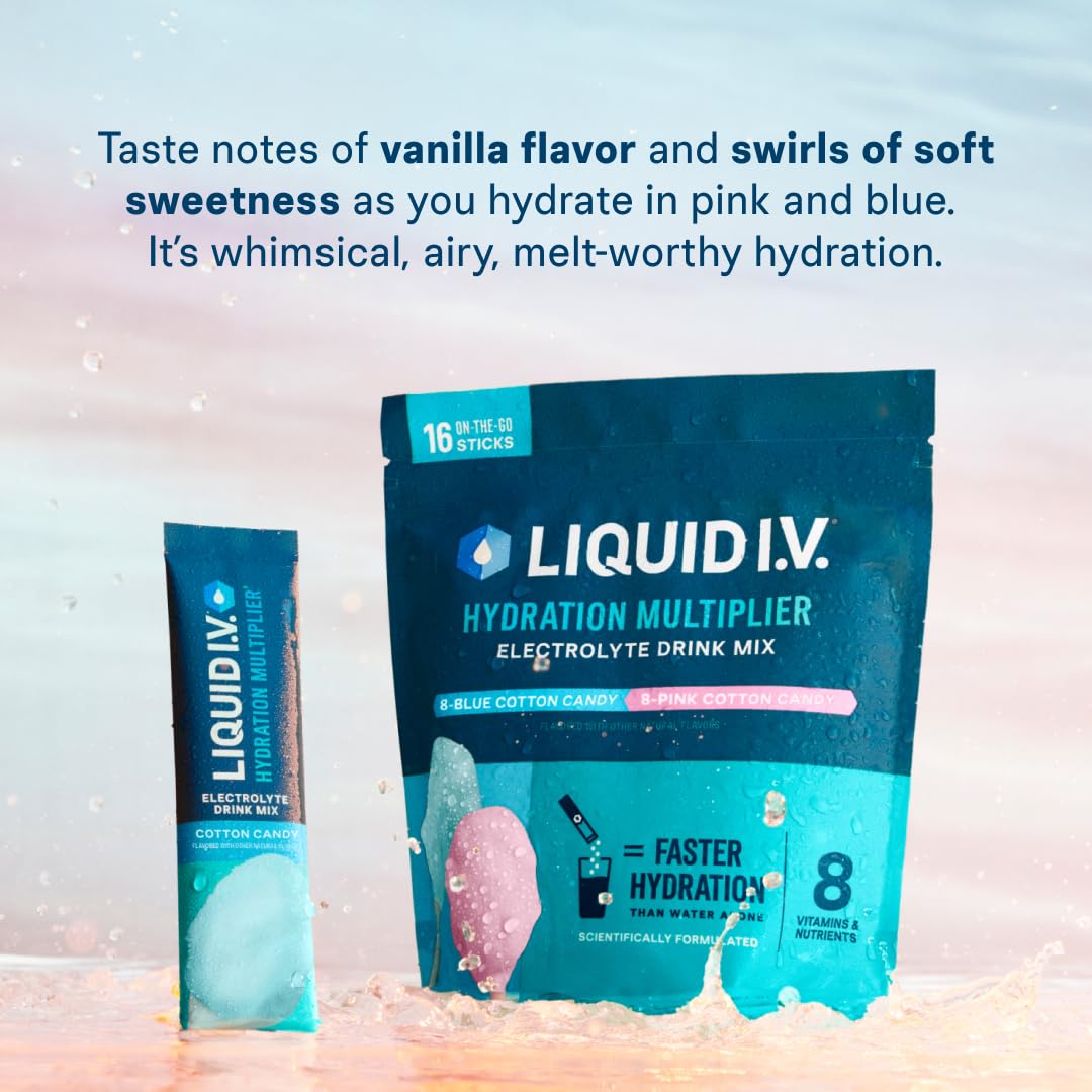 Liquid I.V. Hydration Multiplier 3x electrolytes graphic