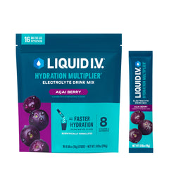 Liquid I.V. Hydration Multiplier Acai Berry packet for on-the-go hydration