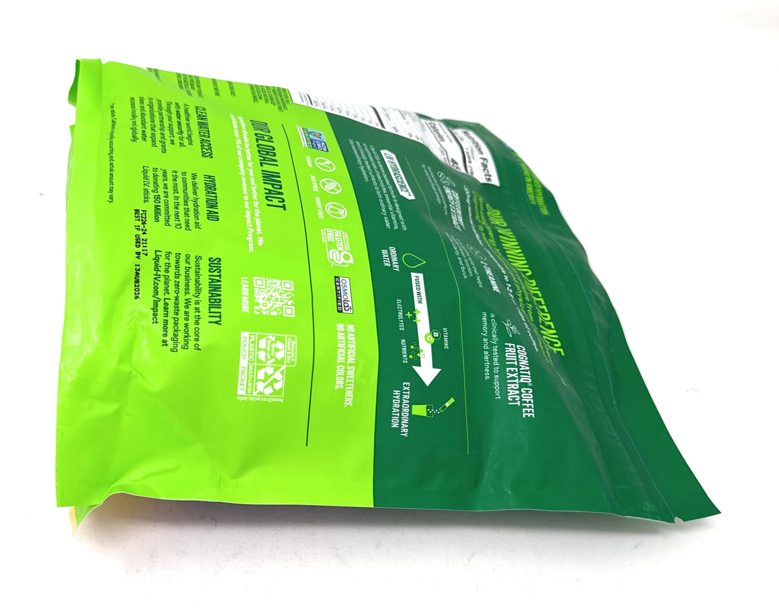 Liquid I.V. Energy Sticks offer an easy energy-boosting option.