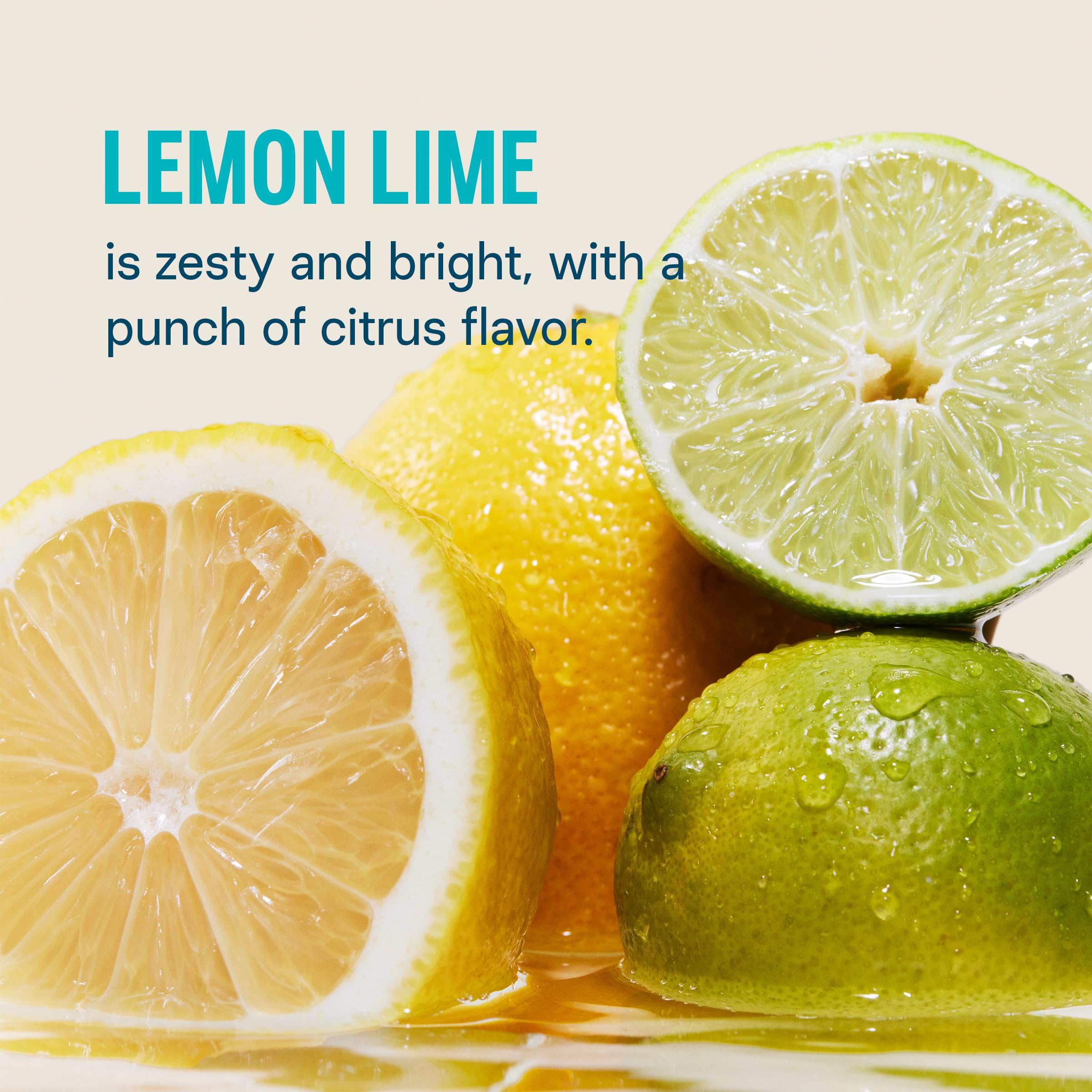 Liquid I.V. Lemon Lime glass with prepared drink showing quick mix