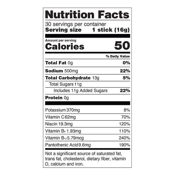 Liquid I.V. Hydration Multiplier Popsicle Firecracker stick for refreshing energy after workouts.