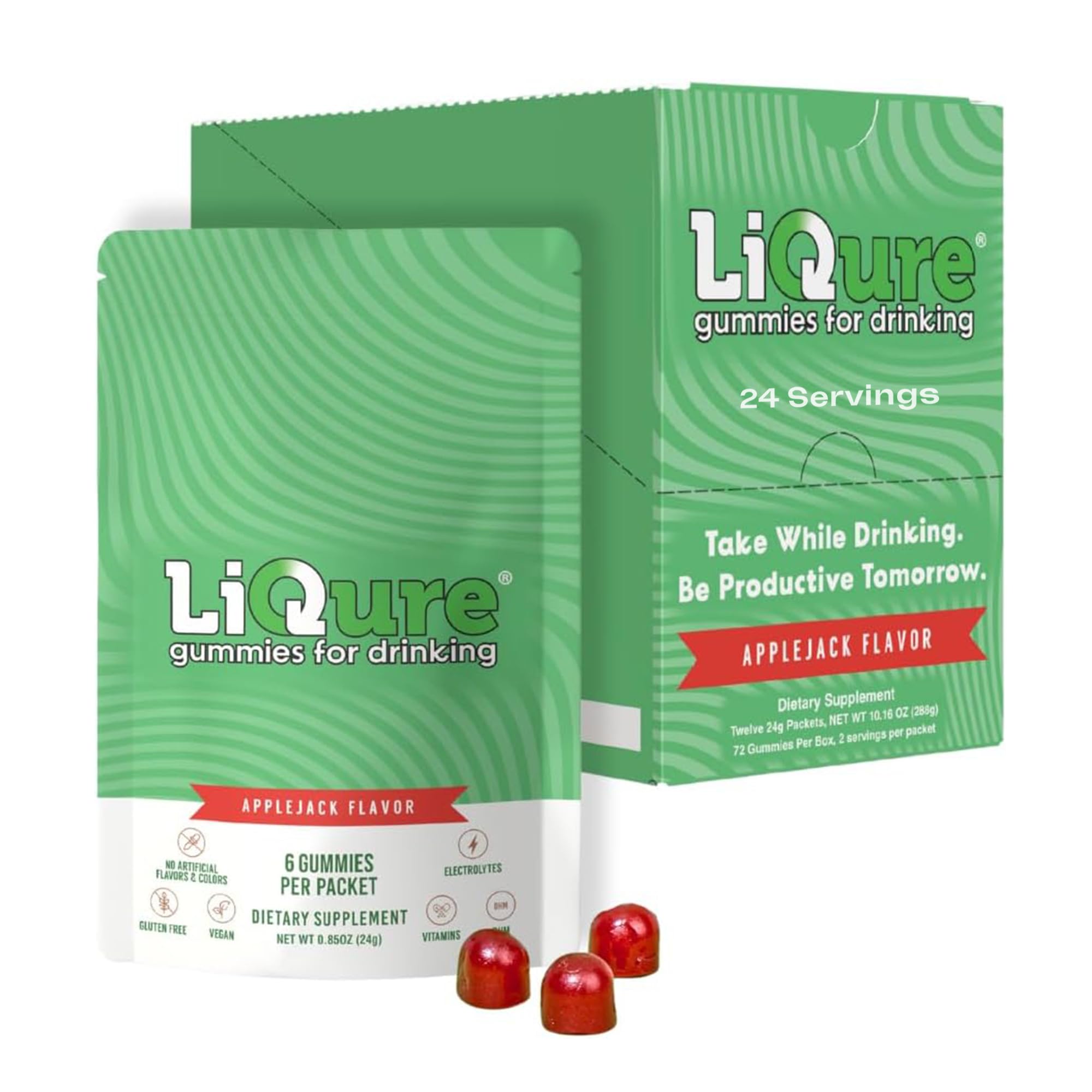 LiQure Gummies for Drinking bottle-serve offers convenient on-the-go wellness.