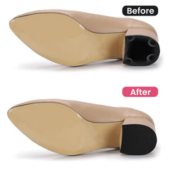 LIQWEI high heel cap with textured grip reduces slips during daily wear.