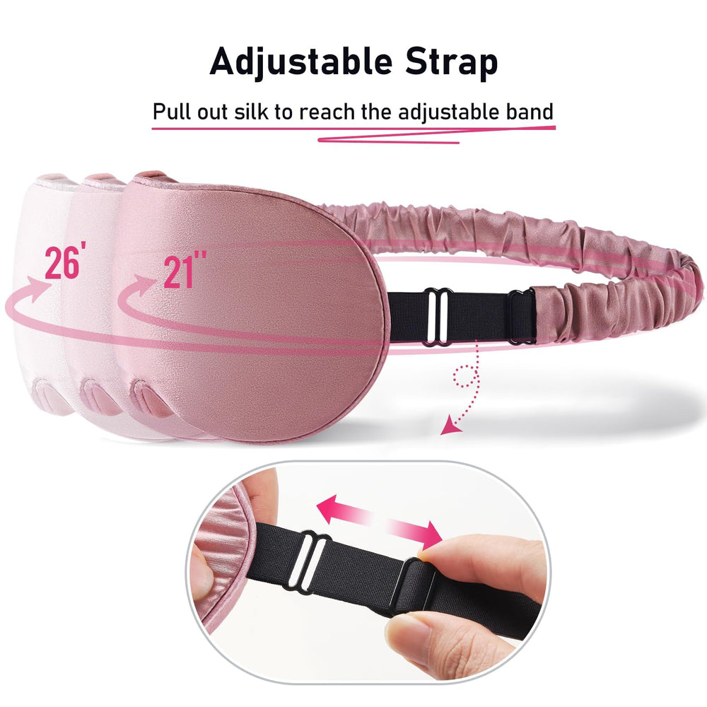 LitBear adjustable silk strap fits adults and kids comfortably