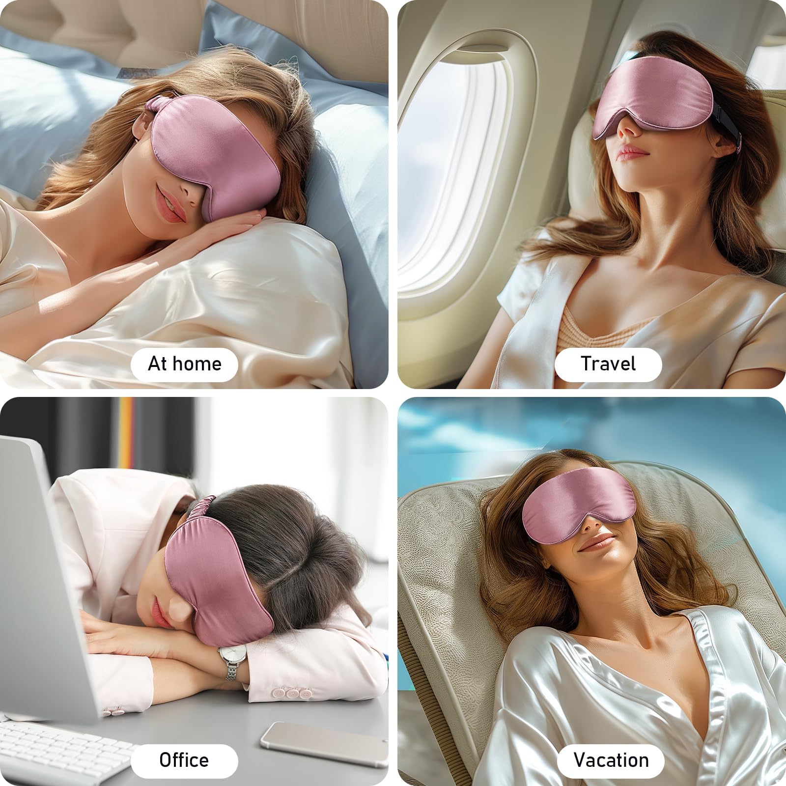 LitBear breathable silk reduces skin irritation during sleep