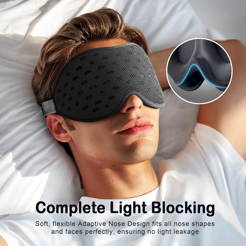 LitBear 12 mm deep eye sockets protect lashes while sleeping.
