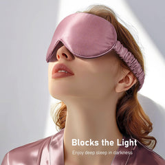 LitBear eye mask nose cutout delivers full darkness and comfort
