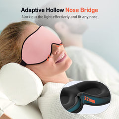 LitBear memory foam padding keeps the mask lightweight and breathable.