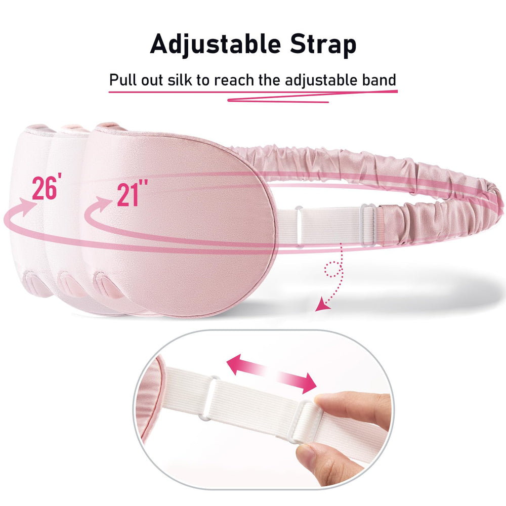 LitBear tilt design helps side sleepers reduce temple pressure.
