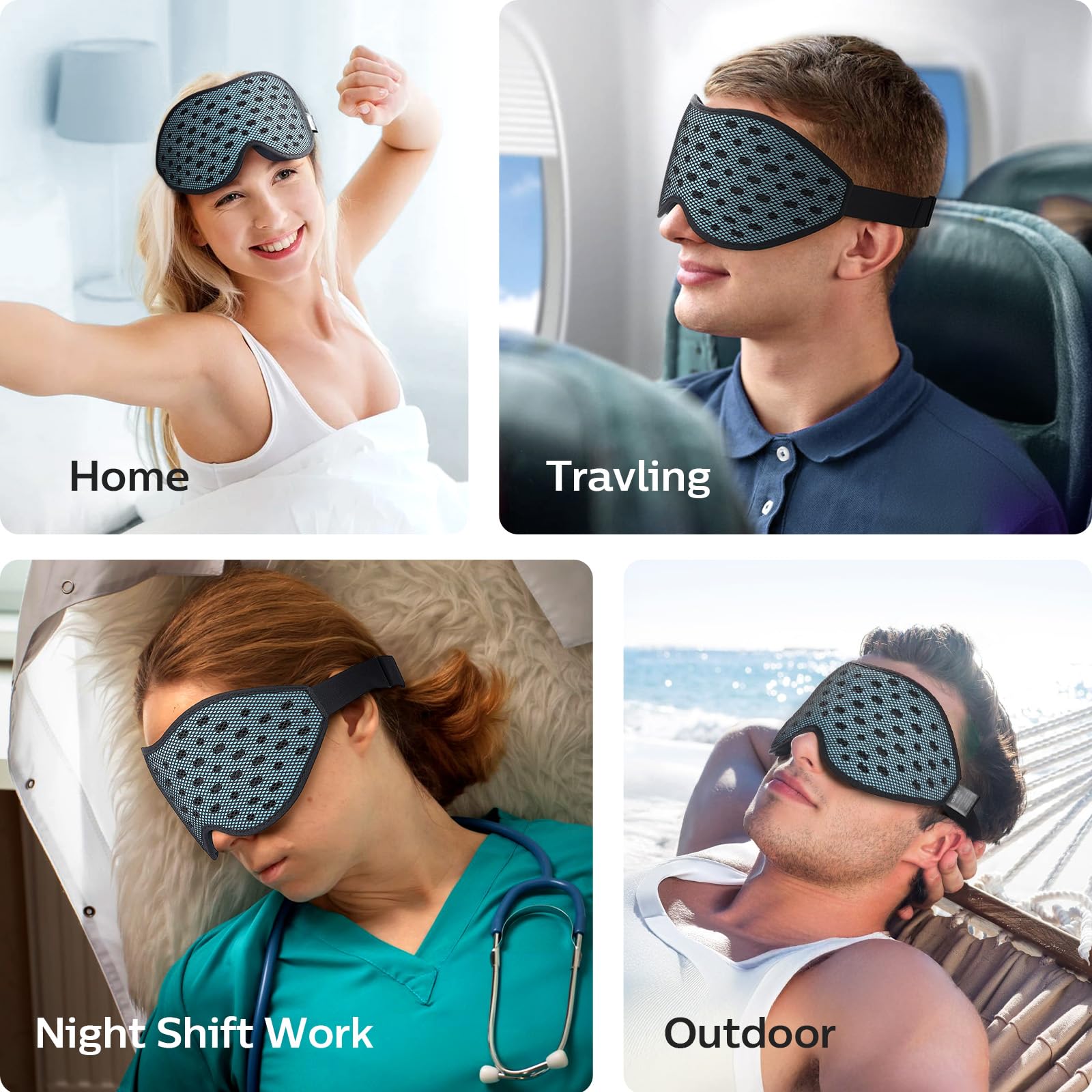 LitBear travel-nap compact mask ideal for trips and naps