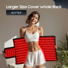 LitDuck red light mat neck zone for targeted comfort.