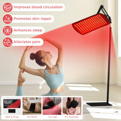 LitDUCK red light therapy stand and base stay steady on surfaces.