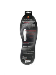 Little Hotties Thermal Insole placed in footwear for all-day warmth.
