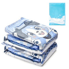 Littleforbig Little Blue BabyFur diaper shows wetness indicator for quick changes