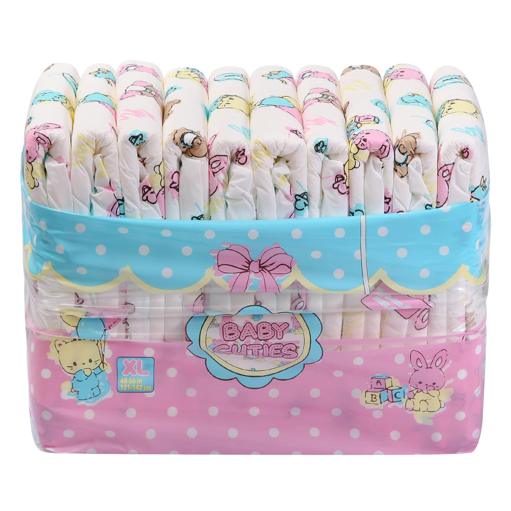 Littleforbig Baby Cuties four tapes enable a precise, secure fit.