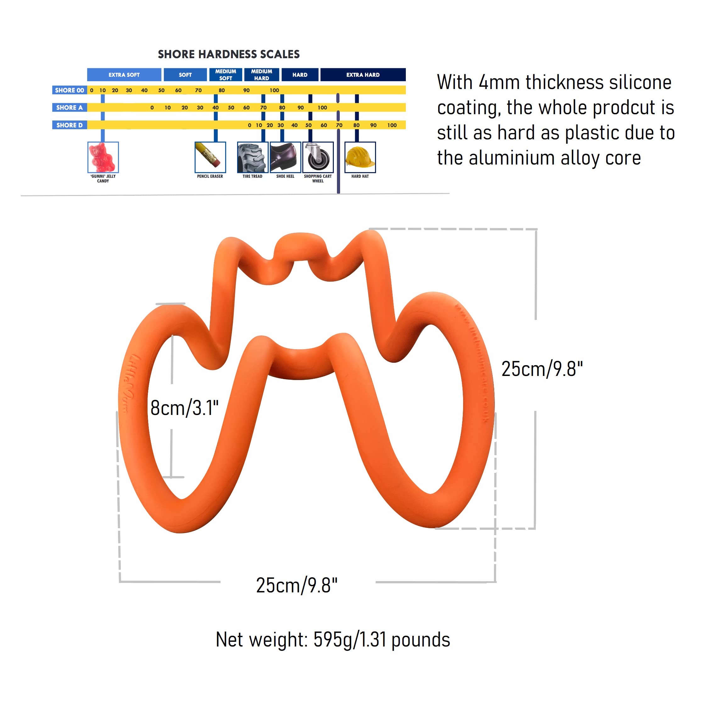 LittleMum massager shown in lying position for targeted release