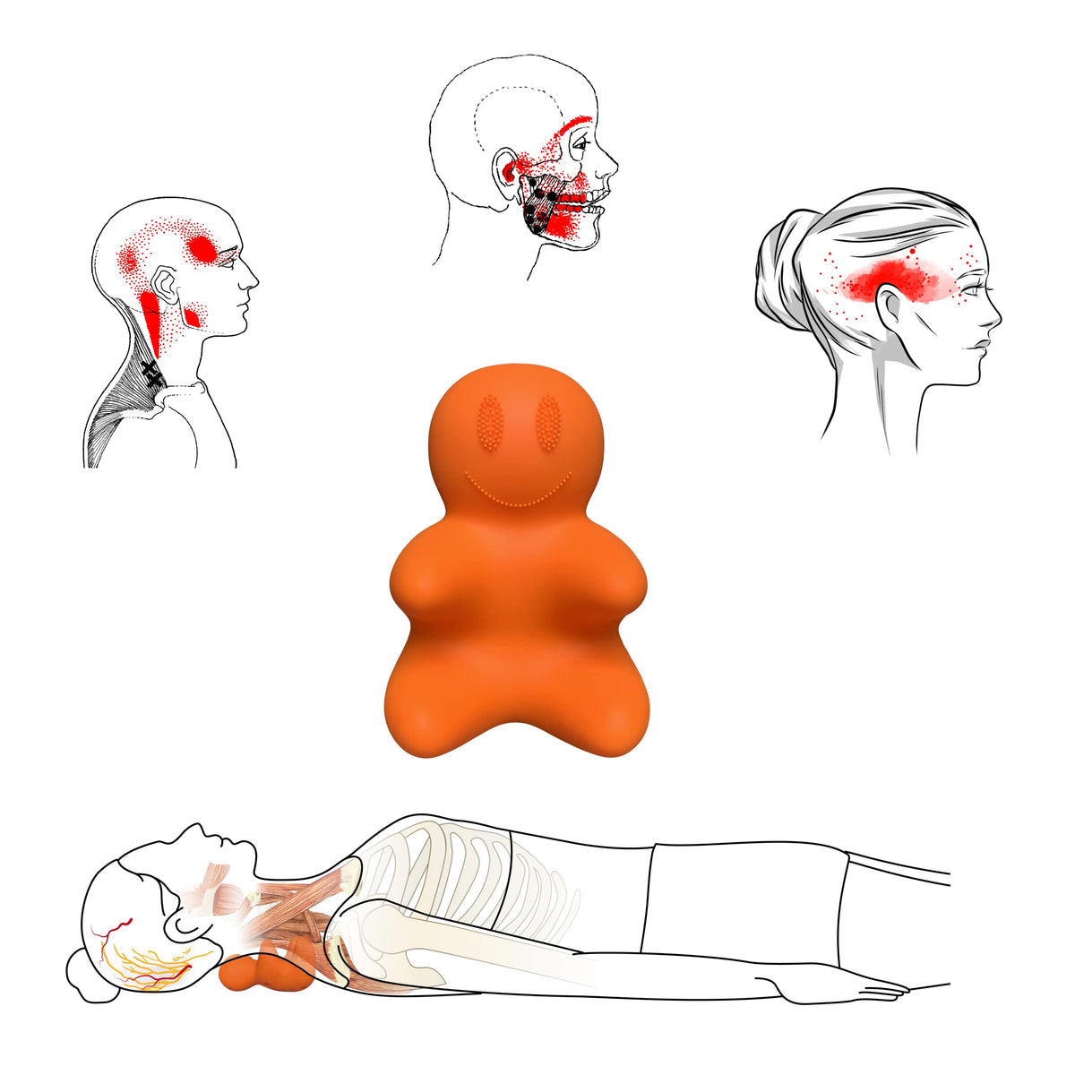 LittleMum Dolly close-up shows durable silicone texture for a convincing self-massage experience.