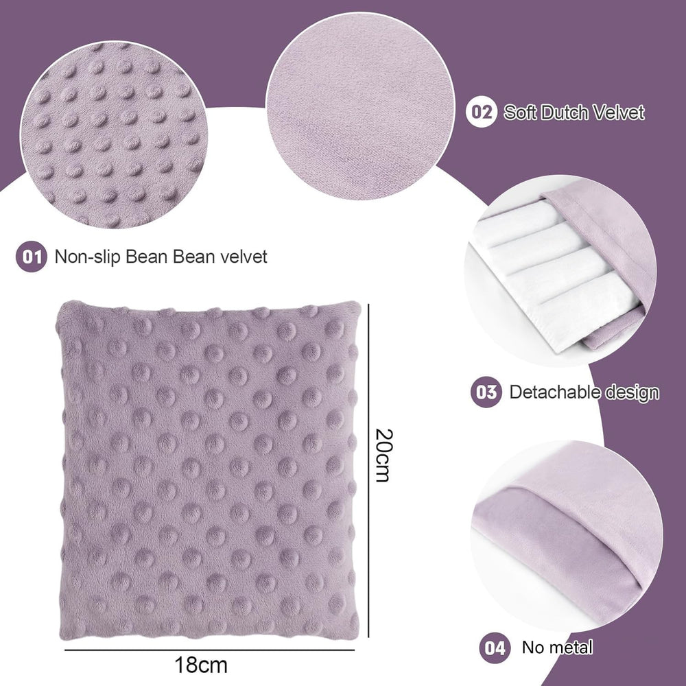 LIUWEI heating pad is compatible with most castor oil wraps for easy pairing.