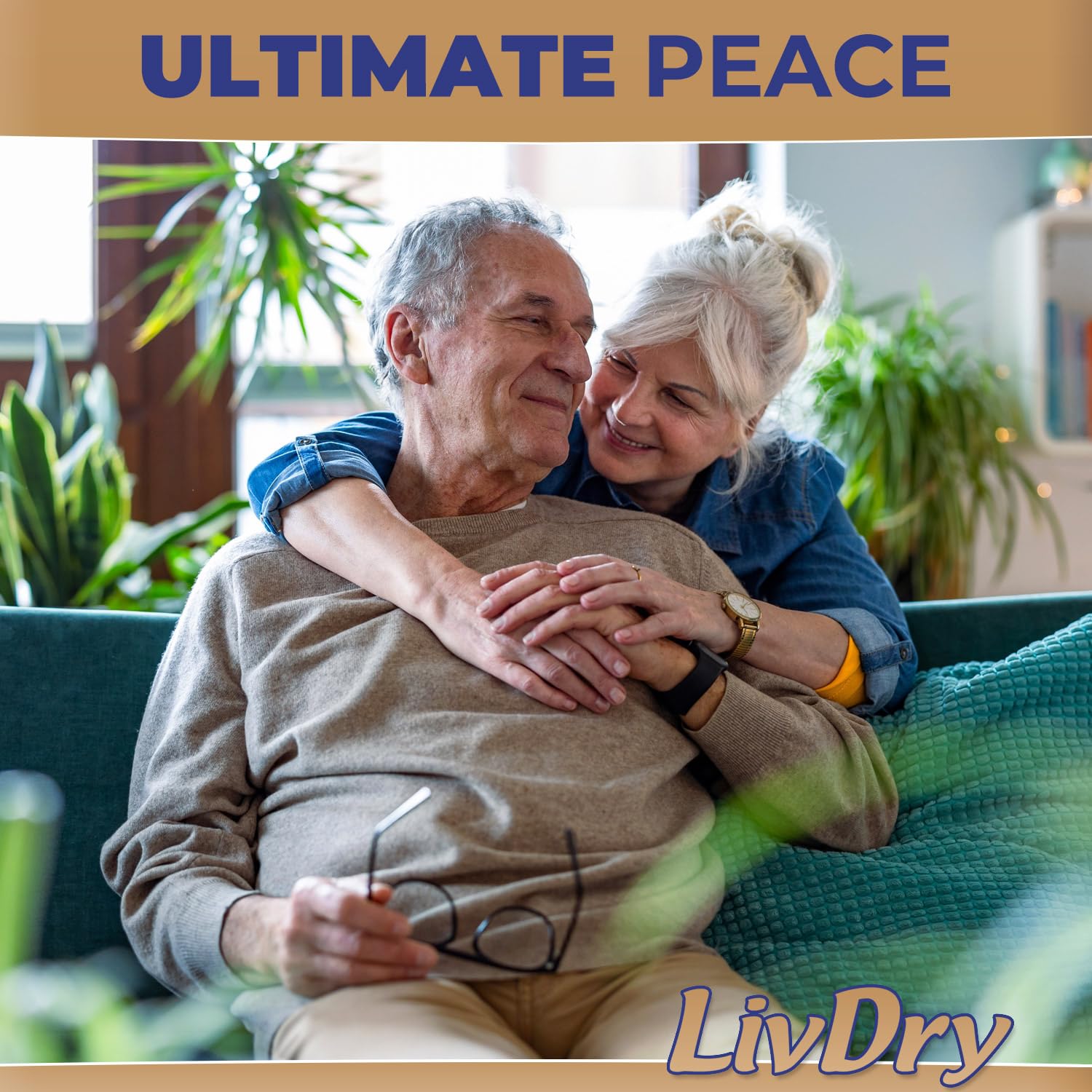 LivDry stretch panels contour to your body for comfort.