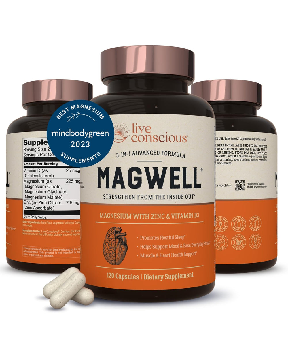 Live Conscious 120-capsules pack-shot highlights value and easy dosing