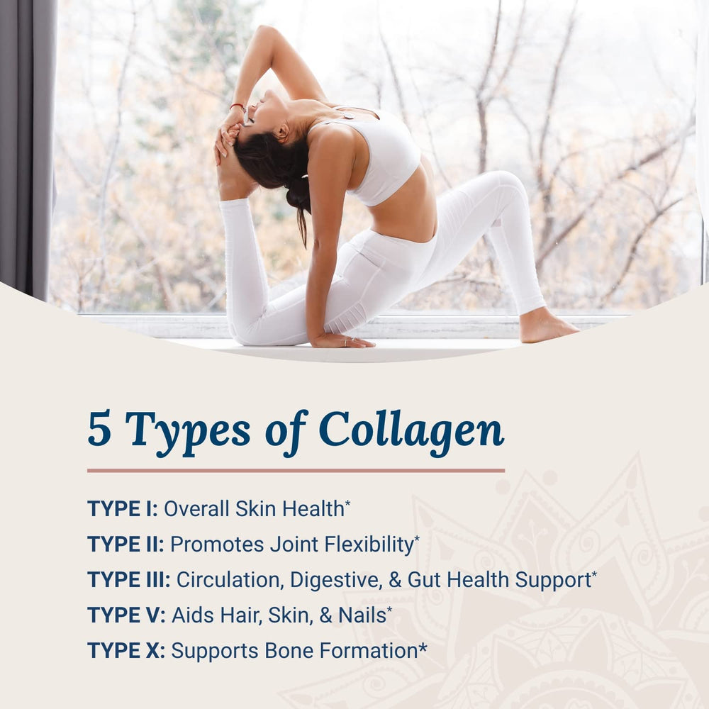 Live Conscious Beyond Collagen powder stirred into liquid for quick absorption