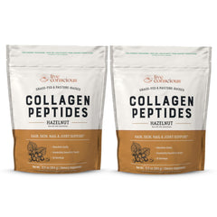 Live Conscious collagen peptides hazelnut bottle for daily beauty and joint support
