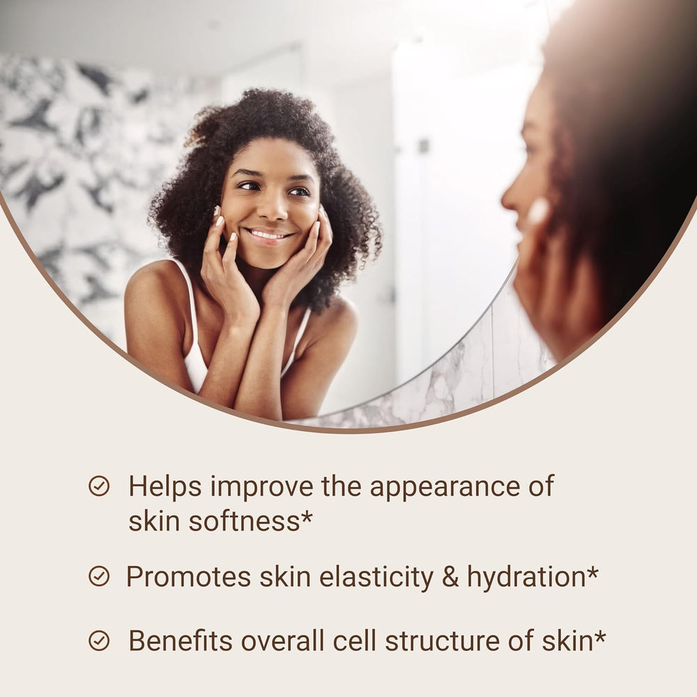 Live Conscious Collagen Peptides Powder Chocolate baking image shows versatile recipe addition.