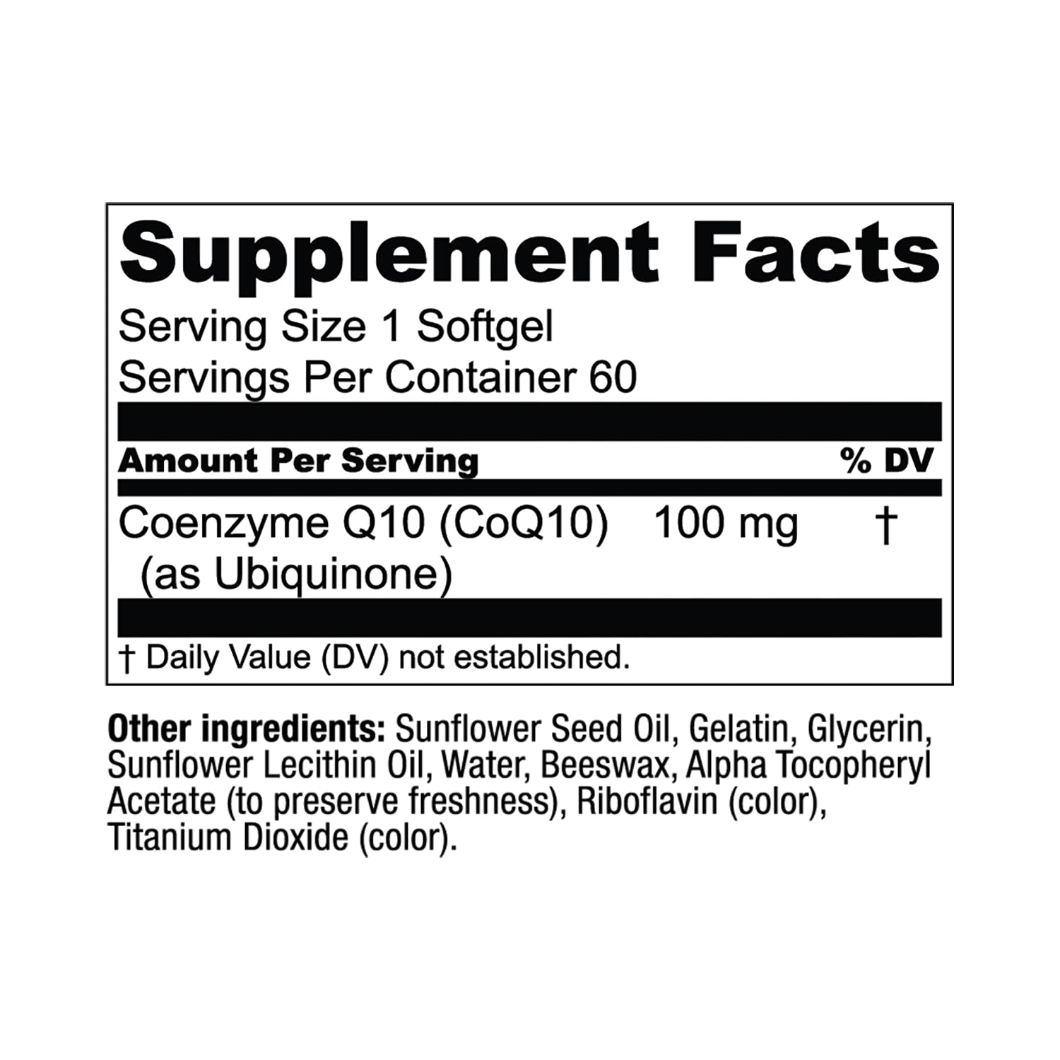 CoQWell packaging indicating a premium 60-day supply and quality ingredients