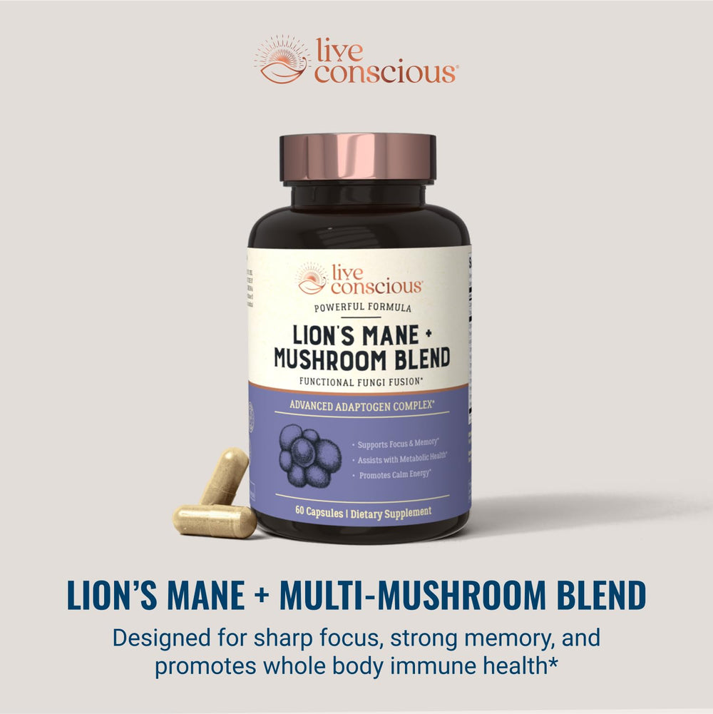 Live Conscious Cordyceps mushrooms close-up suggesting energy and stamina potential.