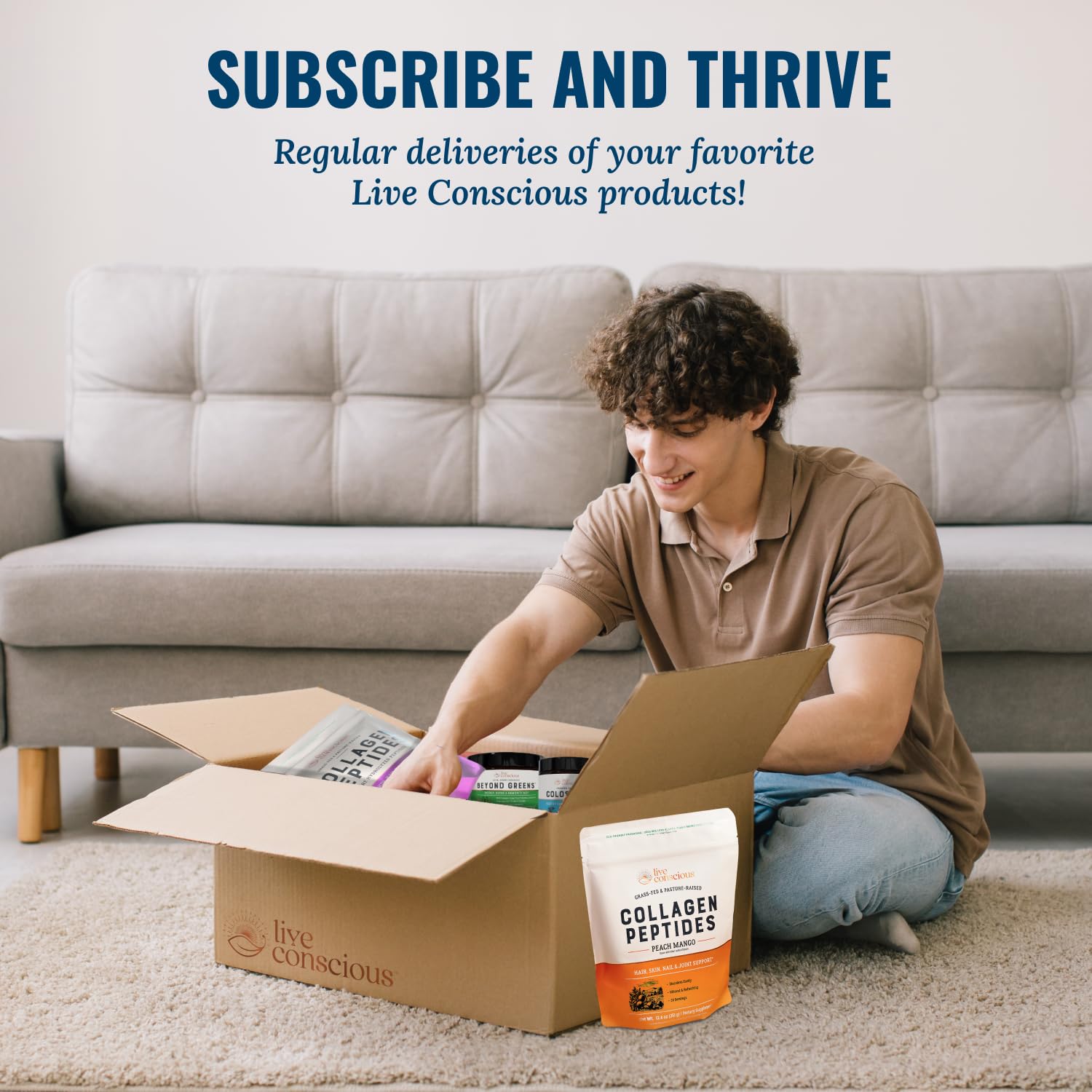 Live Conscious B12 drops label confirms vegan, gluten-free formula