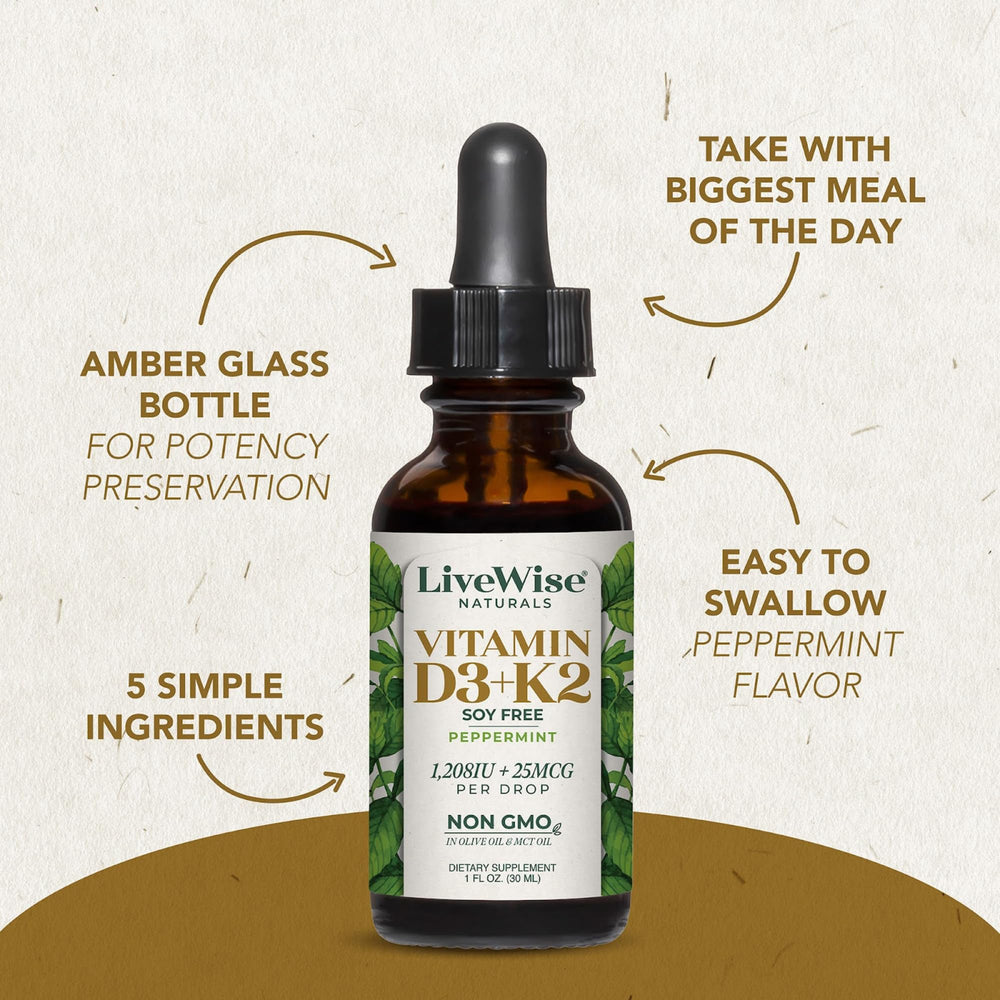 Live Wise Naturals formula uses organic MCT oil base for better absorption.