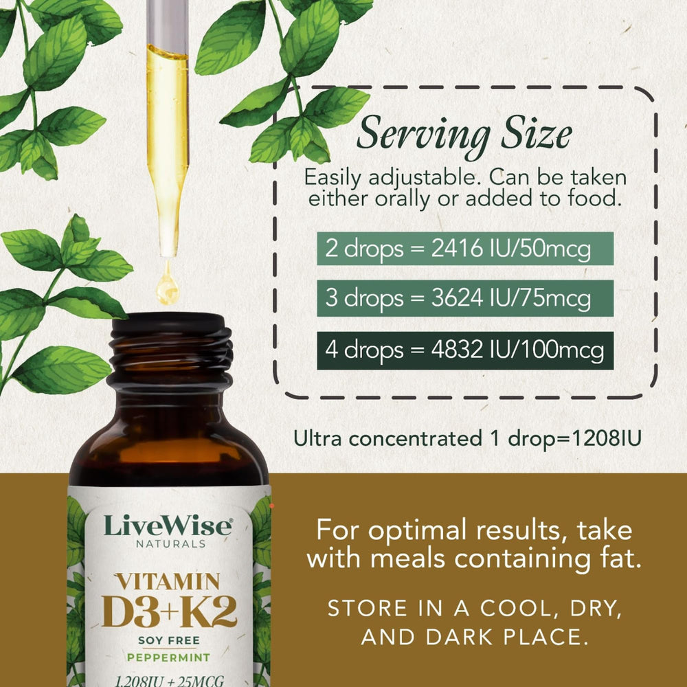 Live Wise Naturals peppermint-infused formula offers a refreshing aroma and easy administration.