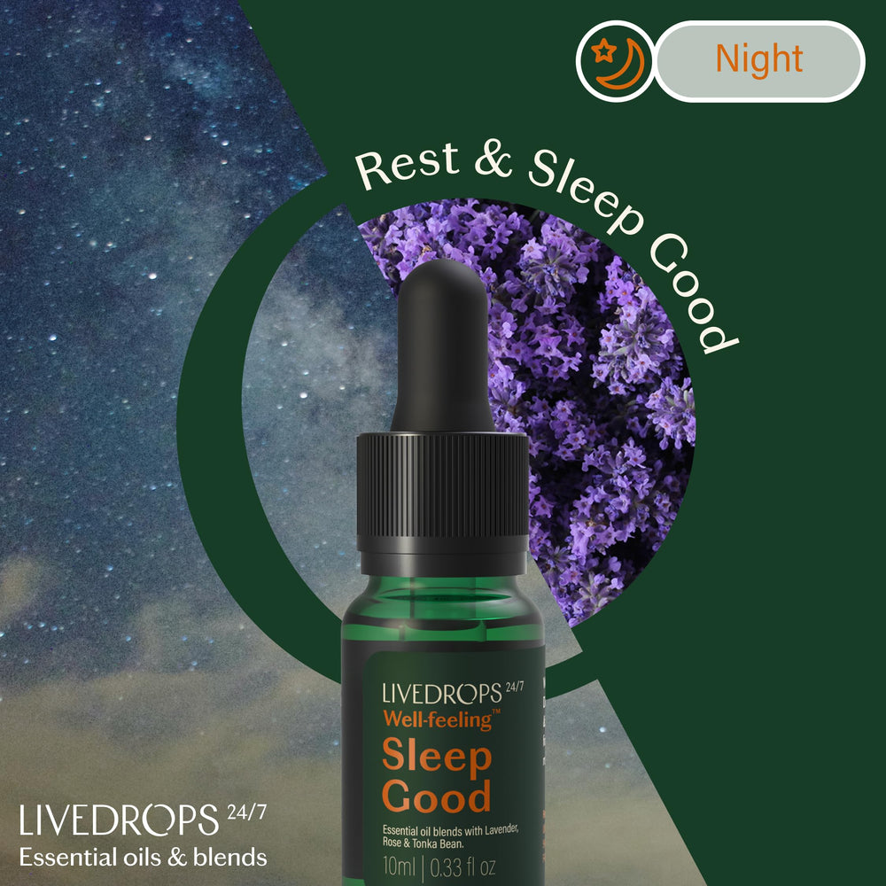Sleep Good skin application ready-to-use formula for calm evenings
