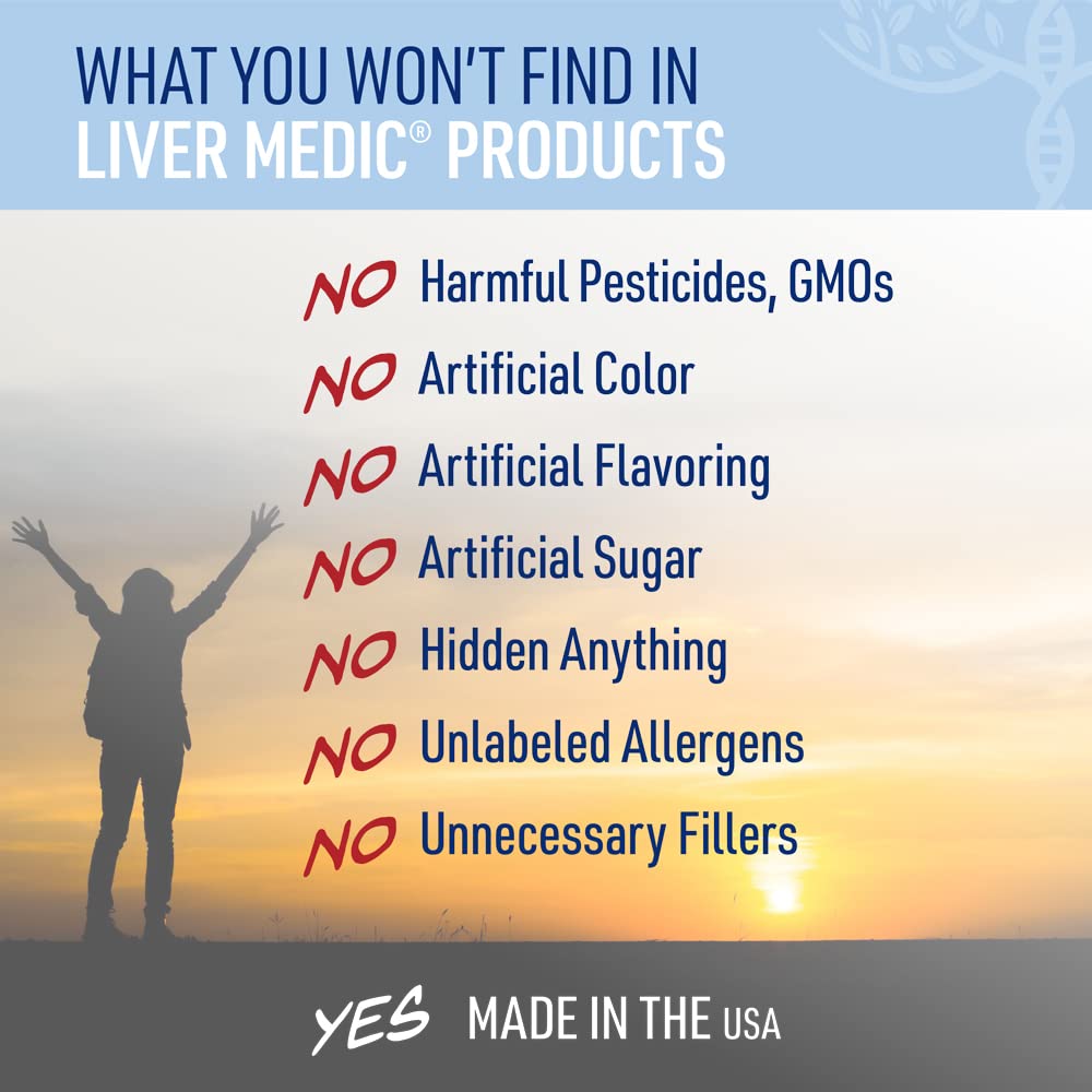 Liver Medic Leaky Gut Repair label-detail highlights certifications and quality.