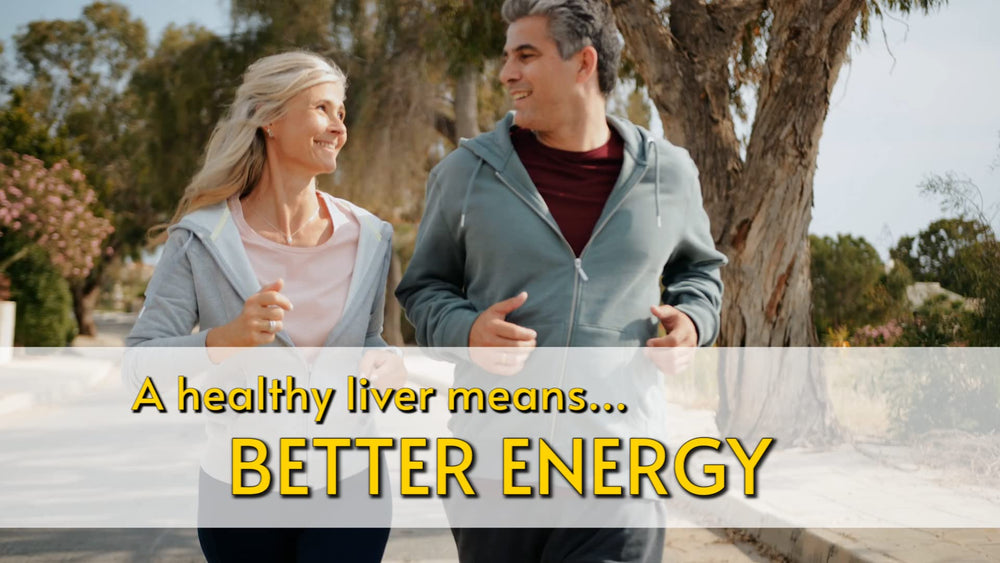 Energetic morning start with Liverite Liver Aid in routine.