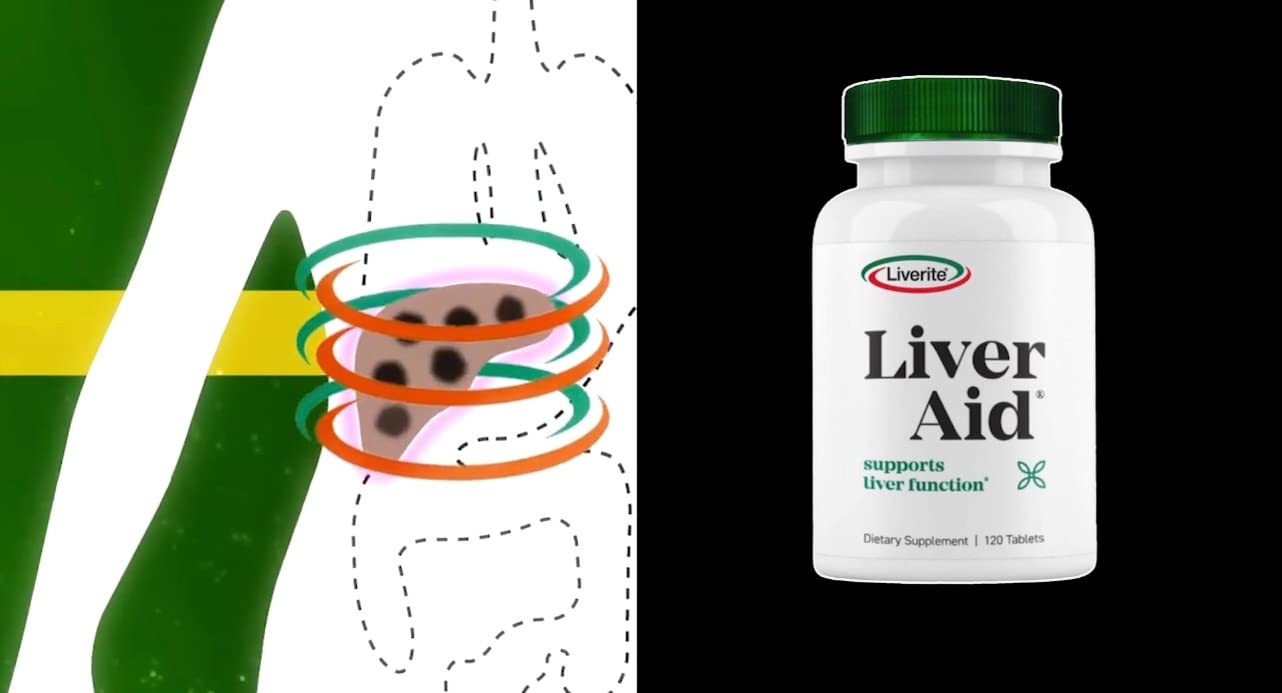 Liverite Liver Aid supports liver-friendly wellness with natural nutrients.