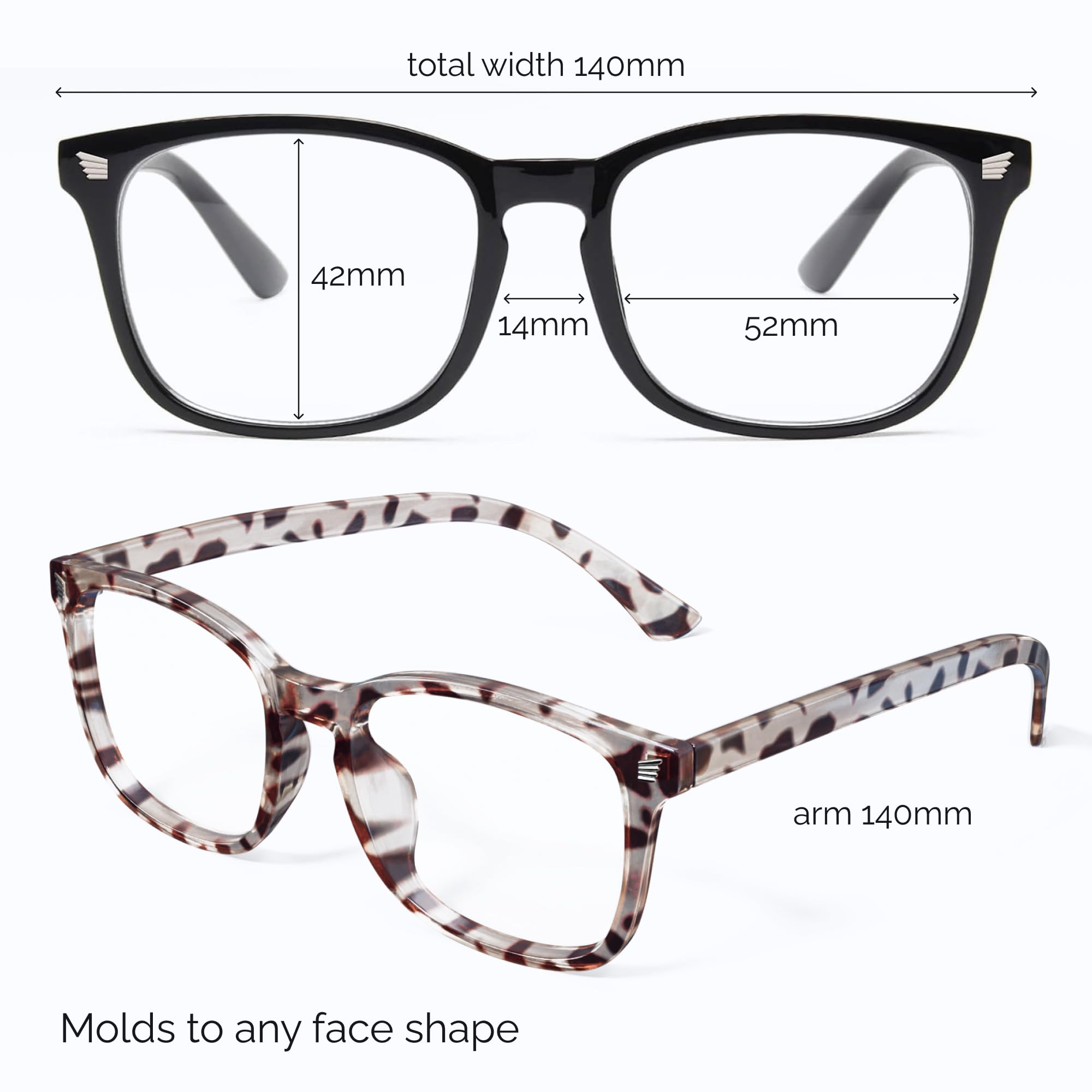 Livho anti-glare computer glasses on tidy desk for focused work.