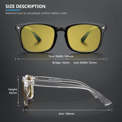 Livho blue-light blocking glasses protect eyes during long computer sessions
