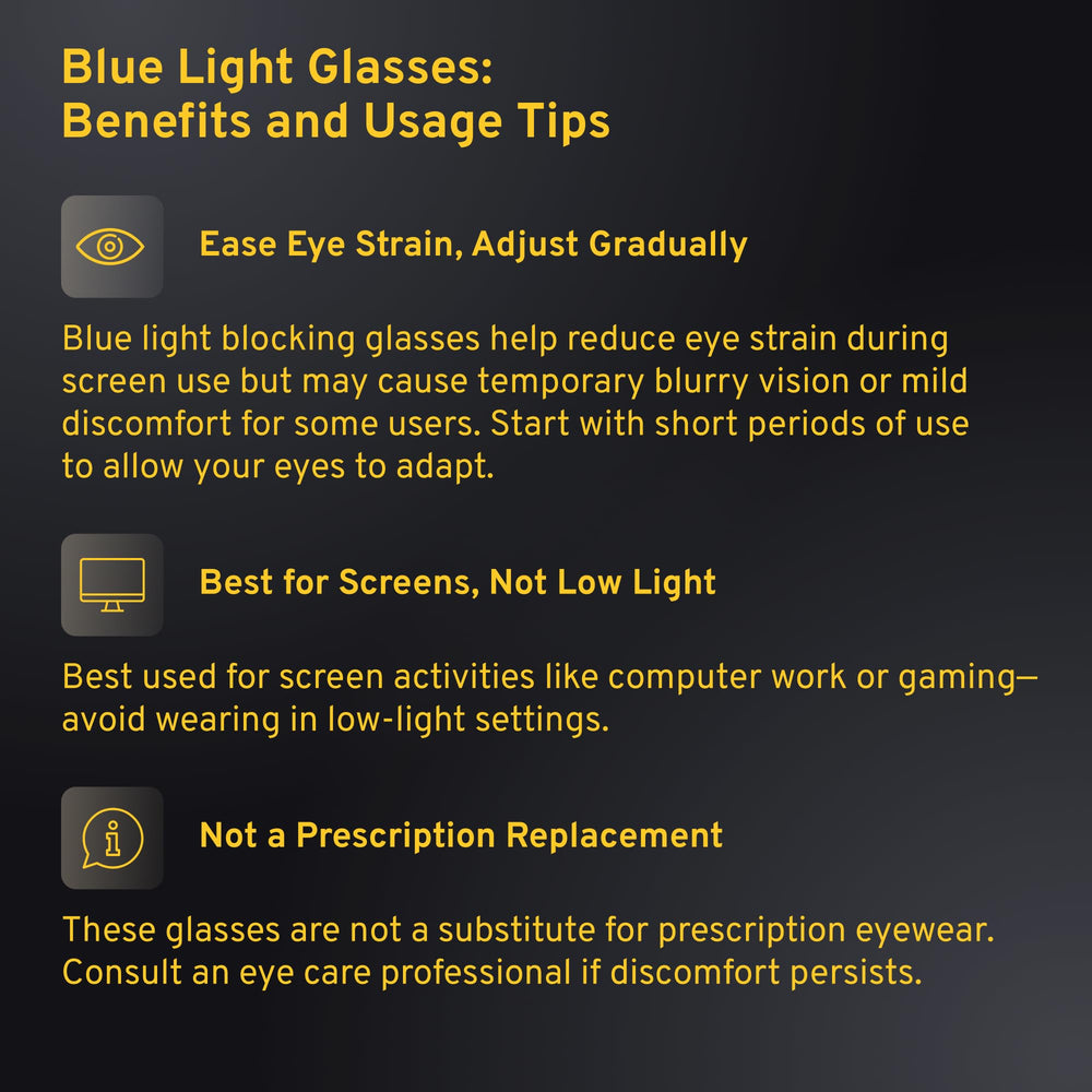 livho blue light glasses gaming and leisure use for comfortable viewing