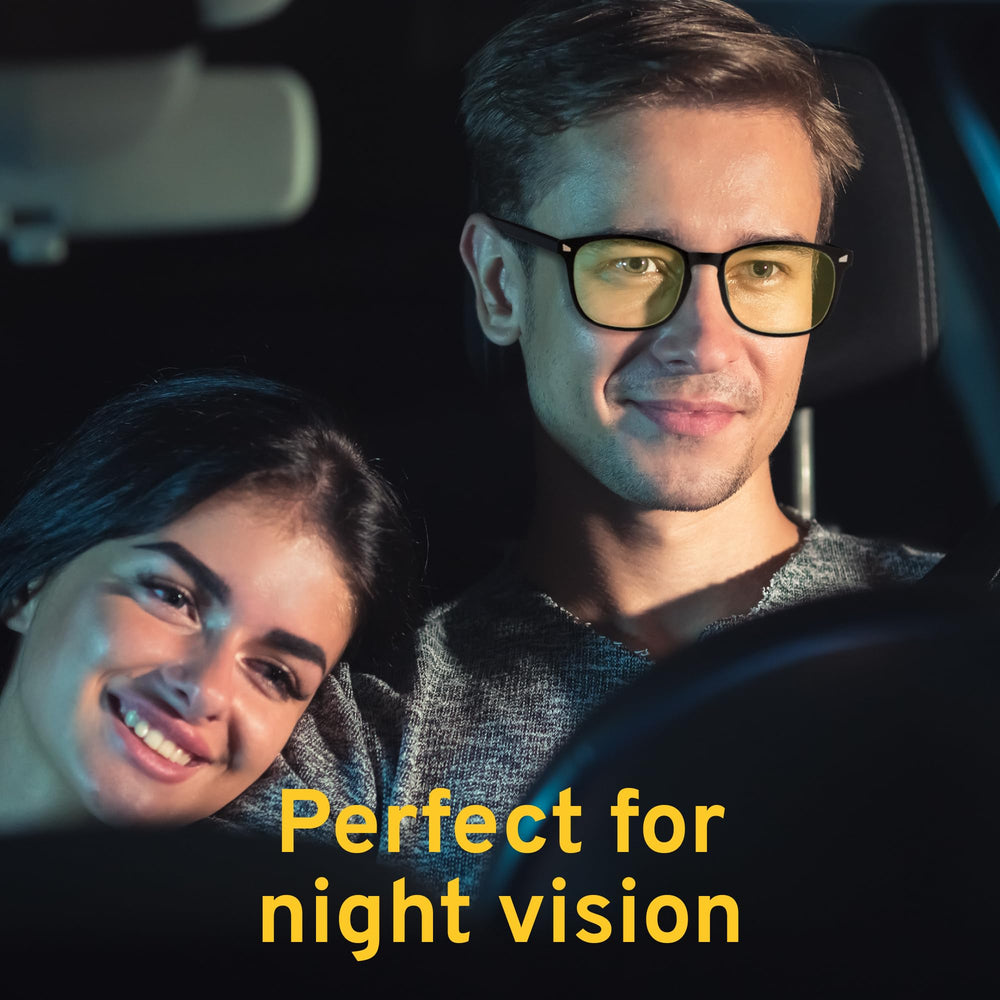 livho blue light glasses side profile lightweight nylon frame for daily wear