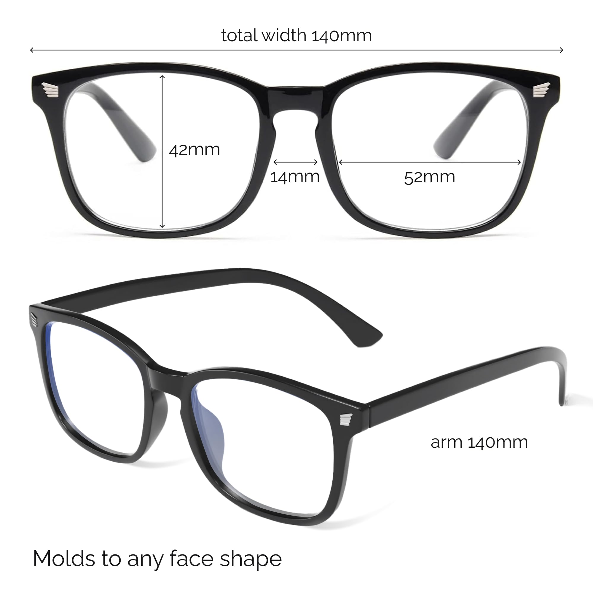 Livho ultra-lightweight nylon frame designed for long wear