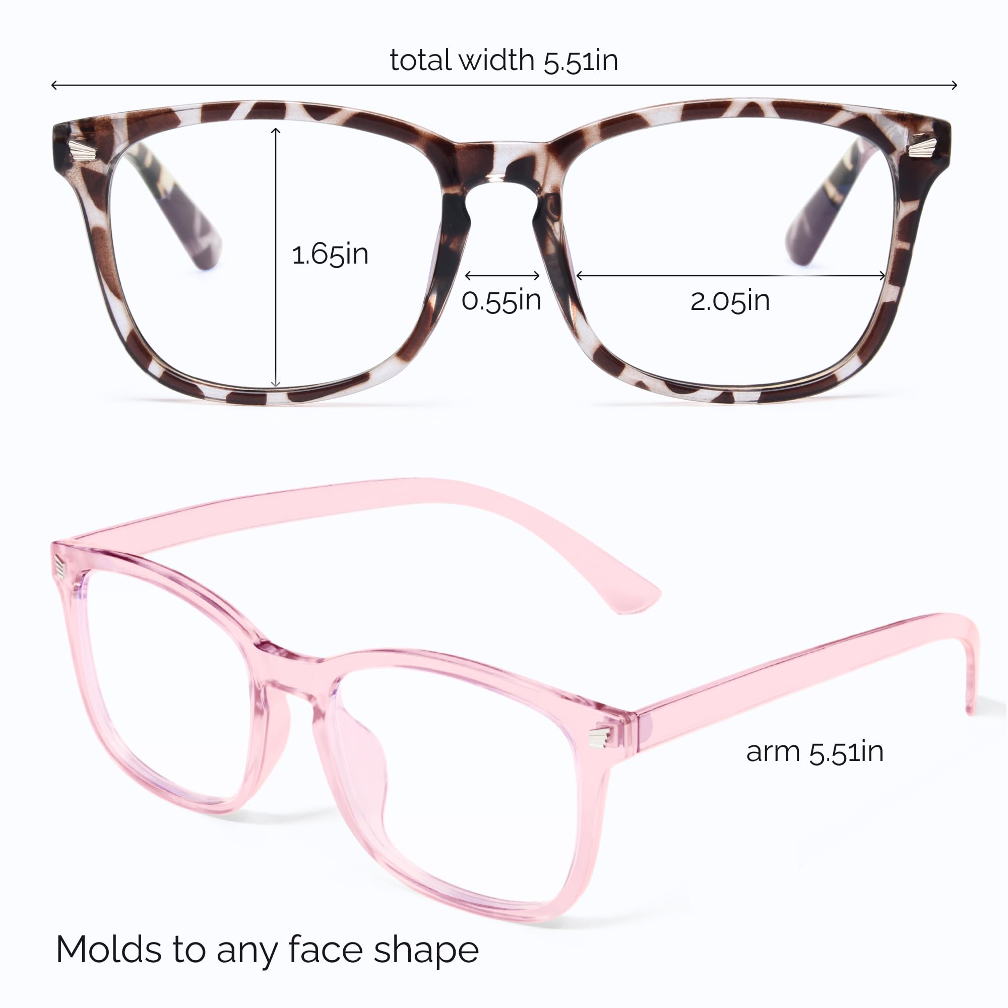 Livho daily computing blue light glasses support comfortable screen time