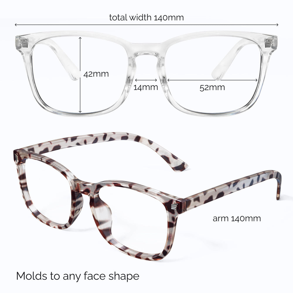 Livho High Tech Blue Light Glasses desk setup, styled for modern workspaces.